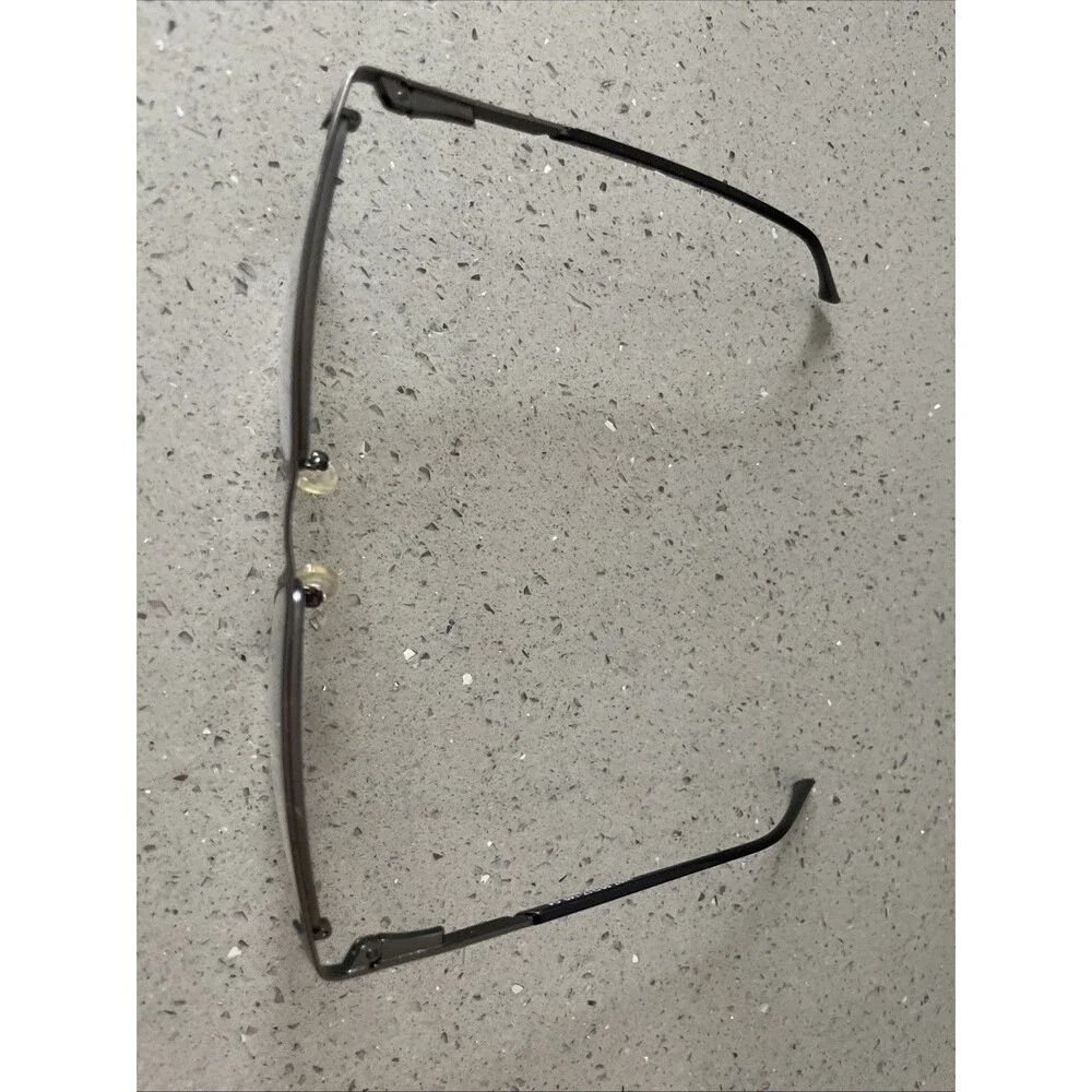 Merry's Black Square Eyeglasses Frames Only 55-17-140 C4 9057 Italy